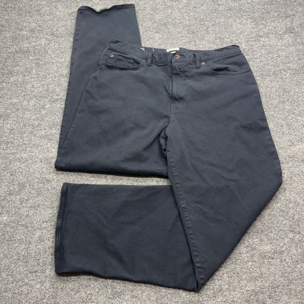 Todd Snyder Relaxed Fit Stretch 5-Pocket Chino Pants Mens 34x32 Dark Navy
